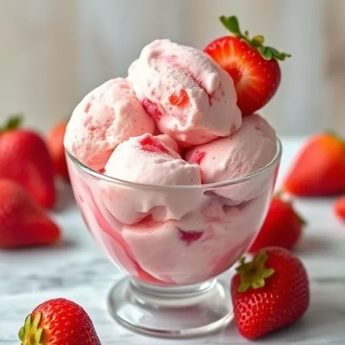 Strawberry Ice Cream